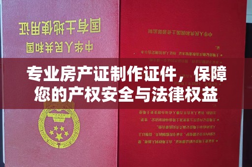 眉县专业房产证制作证件，保障您的产权安全与法律权益